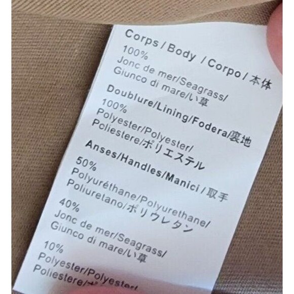 Le Voyage en Panier Felington Camel Print Scarf Handle Tote Crossbody Strap - Picture 13 of 16